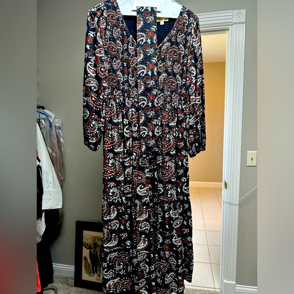 Cleobella Carly Paisley Dress Size L